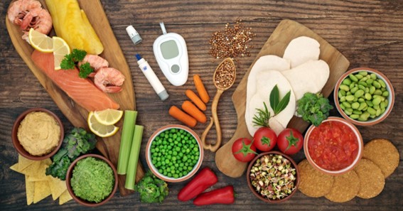 A healthy diet to maintain normal blood sugar level