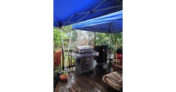 Can You Grill Under A Canopy Tent?